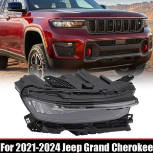 68606232AA LED Headlight Assembly For 2021-24 Jeep Grand Cherokee Passenger Side - Picture 1 of 11