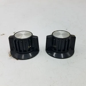 YAESU FL- 2100B AMPLIFIER ORIGINAL KNOB - SET OF 2 - Zdjęcie 1 z 2