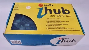 Vintage USB Items: NIB Macally ihub - 4 port Translucent USB Hub for Mac - Picture 1 of 6