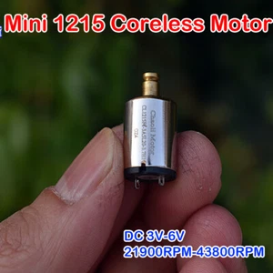 Mini 12*15mm Coreless Motor DC 3V-6V 43800RPM High Speed Digital Precision Model - Picture 1 of 8