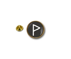 pins pin's badge metal lapel button viking symbol odin rune runic joy - Bild 1 von 1
