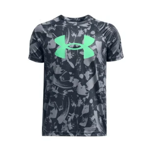 New Boys (8-20) Under Armour UA Logo Printed Jersey T-Shirt Pick Size & Color - Picture 1 of 14