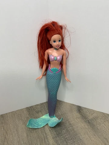Disney Princess Ariel Color Changing Doll Little Mermaid 2009 Body 2005 Head Cover