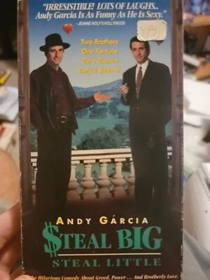 Steal Big Steal Little 1995 VHS Rare Hard To Find Foto 1 de 2