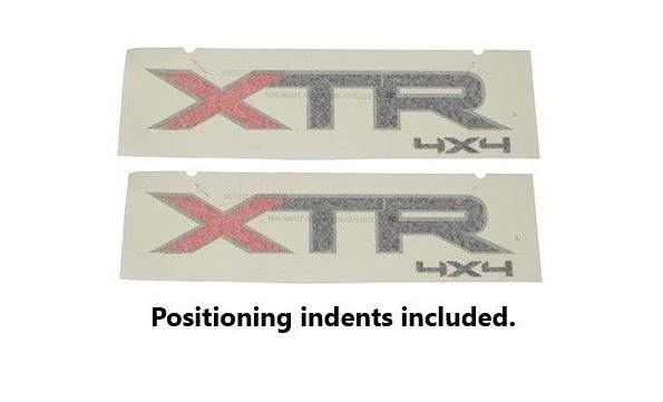 PAR DE 2 NOVOS DECALQUES FORD F150 3M LH MOTORISTAS RH PASSAGEIRO LATERAL PICK UP BOX XTR 4X4 - Imagem 1 de 3