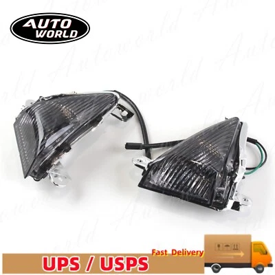 Funda con luz de señal de giro delantera para Kawasaki Ninja ZX10R 06-07 ZX6R 2005-2010 Foto 1 de 4