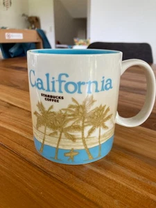 Starbucks Tasse / Mug California Kalifornien 16 fl oz / ~470 ml - Neuwertig - Bild 1 von 6
