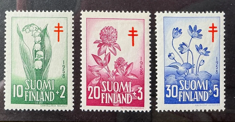 FINLAND MNH Semipostals #B148-50 *1957*  Catalog $8.15 - Image 1 of 1