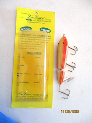 SEÑUELO ALMIZCLADO VINTAGE LELURE "FISHERMAN'S LINE" Foto 1 de 2