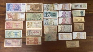 Lotto 25 Banconote Tutte Diverse (Rif: L-116) - Picture 1 of 1