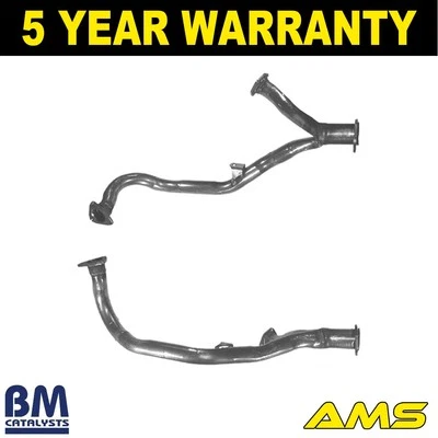 Tubo de escape delantero izquierdo BM para Audi Cabriolet 1994-2000 2,6 2,8 Euro 2 Foto 1 de 4