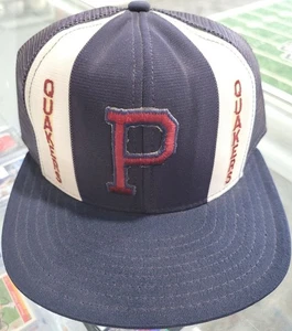 Vintage Lucky Stripes Penn Quakers Trucker Mütze Kappe NCAA University of Pennsylvania - Bild 1 von 5
