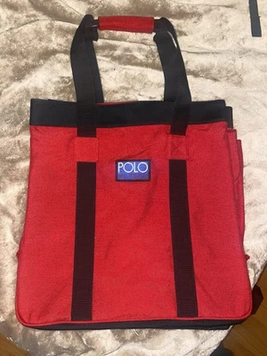 VTG POLO RALPH HI TECH TOTE BAG RL 2000 ALPINE SKI INDIAN STADIUM - Image 1 of 4