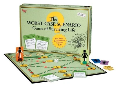 Worst Case Scenario Game - Surviving Life Board Game, Family Party Fun - Image 1 of 4