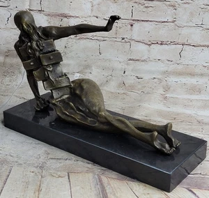 El Gabinete Antropomórfico (1936) Estatua de Bronce Escultura Desnudo Salvador Dalí 8" - Imagen 1 de 10