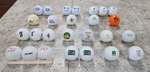 Konvolut (26) verschiedene Logo Golfbälle - alle NEU & unbenutzt! - Bild 1 von 18