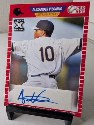 Alexander Vizcaino New York Yankees 2021 Leaf Pro Set Certified Autograph RC - Image 1 of 2