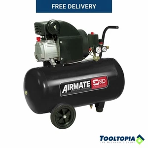 SIP Airmate Air Compressor Direct Drive 230V 50L 2hp / 1.5kW 8 Bar 8CFM 94dB - Picture 1 of 2