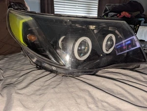 2009-2013 Subaru Forester retrofitted OEM Headlights - Picture 1 of 10