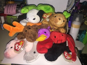 first nine beanie babies