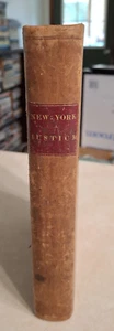 New York Justice Digest of the Law Justices of the Peace NY John A Dunlap 1815 - Picture 1 of 16