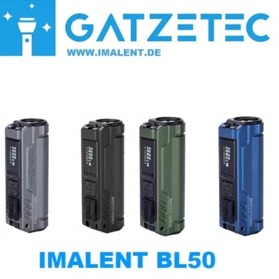 Imalent BL50 LED und UV Taschenlampe mit 3600 Lumen vier Farben EDC 2025