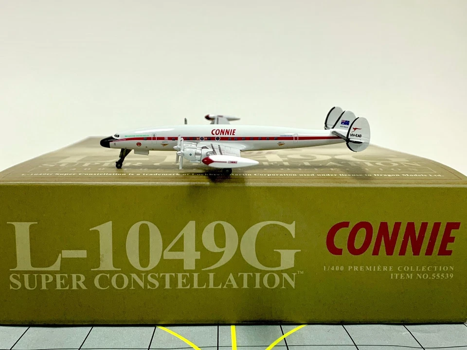 Dragon Models Scale 1:400 Connie Super Constellation Airplane L-1049G VH-EAB - Image 1 of 1