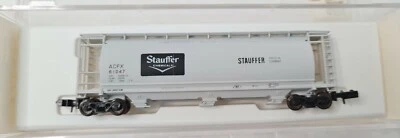 Bowser N Scale ACF Cylindrical Hopper Stauffer #61040 - Image 1 of 4