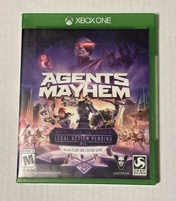 Agents of Mayhem Xbox One Video Game (2017, Microsoft) Day One Edition - Image 1 of 4