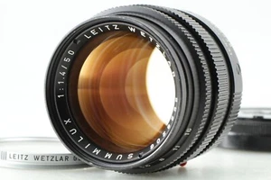 Leica Summilux M 50mm f/1.4 Black E43 Ver.2 II 2nd Lens Germany Leitz From JAPAN - Picture 1 of 10