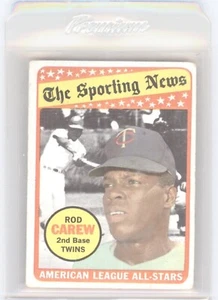 1969 TOPPS#419 ROD CAREW TWINS - Picture 1 of 2