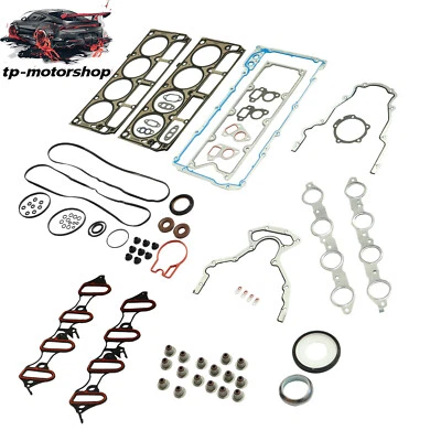 Head Full Gasket Set for 2002-11 Chevy Silverado 1500 Tahoe GMC Sierra 5.3L 4.8L Foto 1 de 4