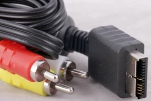 Audio Video RCA Cable 6 Feet AV Composite Cord for Sony PS1 PS2 PS3 PS3 Slim - Picture 1 of 6