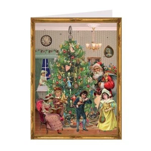 Victorian Tree Richard Sellmer Mini Advent Card 105 x 155 mm - Picture 1 of 1