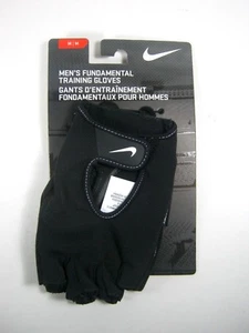 Nike Herren Fundamental Training Handschuh Größe Medium (M) L oder XL Halber Finger - Bild 1 von 15