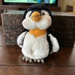Ganz Lil’ Kinz Penguin Black Plush Stuffed Toy 9" - Picture 1 of 6