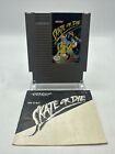 Skate or Die (1988) Nintendo NES Cart & Manual