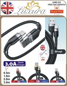 Elough Schwerlast Schnellladegerät USB C Typ C Daten Telefon Ladekabel Kabel - Bild 1 von 14