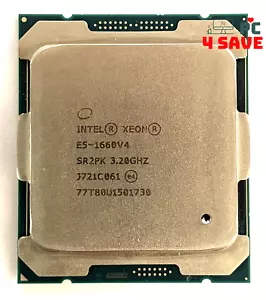 Intel Xeon E5-1660 V4 3.20Ghz 8-Core 20MB LGA2011-3 Server CPU Processor SR2PK - Picture 1 of 1