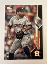 2020 Topps Series 1 JOSE URQUIDY Black Parallel 38/69 ASTROS #310 RC Rookie