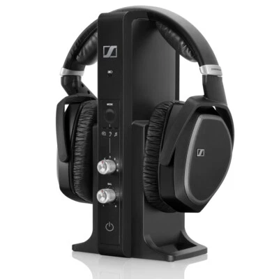 Sennheiser RS 195 U Refurbished Funk Kopfhörer Sprachverständlichkeitsfunktion - Bild 1 von 4