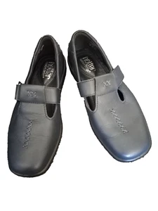 Scarpe blu scuro Hotter Comfort Concept da donna USA taglia 6,5 made in England - Foto 1 di 9