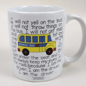Bus Driver Mug: I Will not Yell on the Bus, The Professionals Mug-75 - Picture 1 of 5