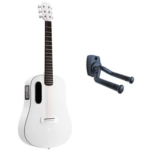 Guitarra Lava Music ME Play 36 pulgadas Frost White con soporte de pared - Imagen 1 de 9