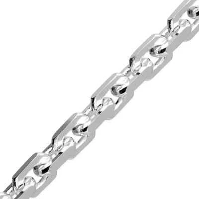 Da Uomo Argento Sterling Massiccio Ancora Catena Bracciale Inghilterra Fatto 925 - Immagine 1 di 4