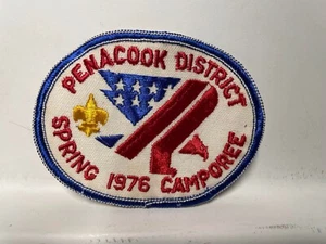 1976 Boy Scout patch Penacook District Spring Camporee New Hampshire boyscout - Picture 1 of 2