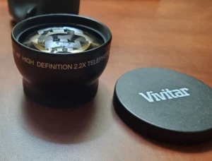 Vivitar HD4 MC AF High Definition 2.2x Telephoto Converter Japan Optics, 52mm - Picture 1 of 2