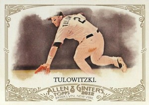 2012 Topps Allen and Ginter #100 Troy Tulowitzki Colorado Rockies