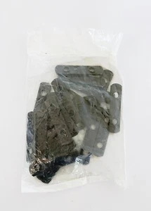 25 PACK 80/20 10 Series 1/4-20 Double Slide-In Economy T-Nut 3280 Black Zinc - Picture 1 of 5