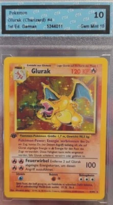 GEMA COMO NUEVA 10 1ª Edición Conjunto Base Charizard Lizardon Glurak Foto 1 de 4